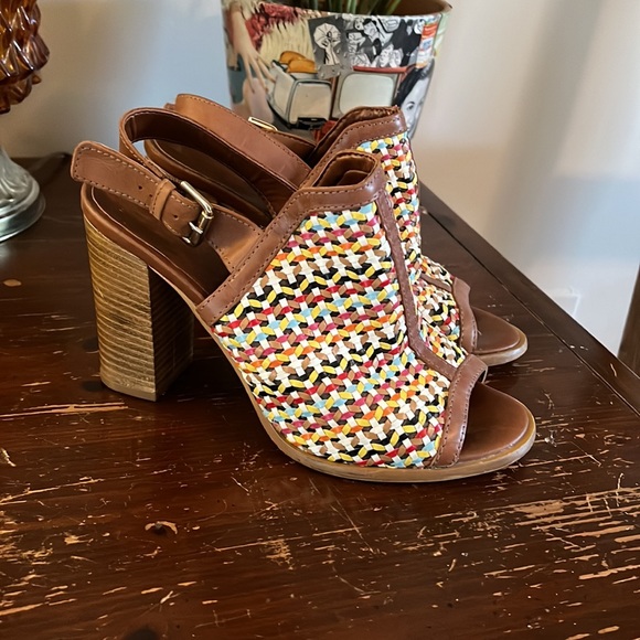house of harlow sandals | tan wedges | house of harlow shoes |size 7 - Picture 2 of 6